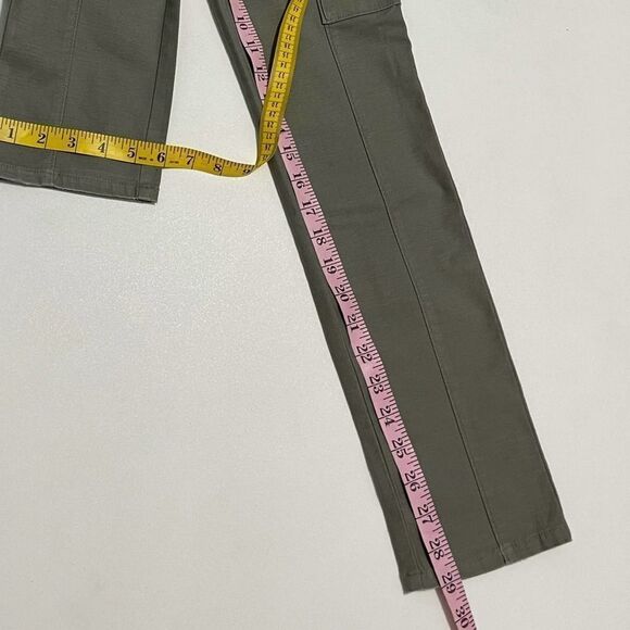 Joie Park Skinny Zippered Utility Pants Green 0 - Picture 10 of 16